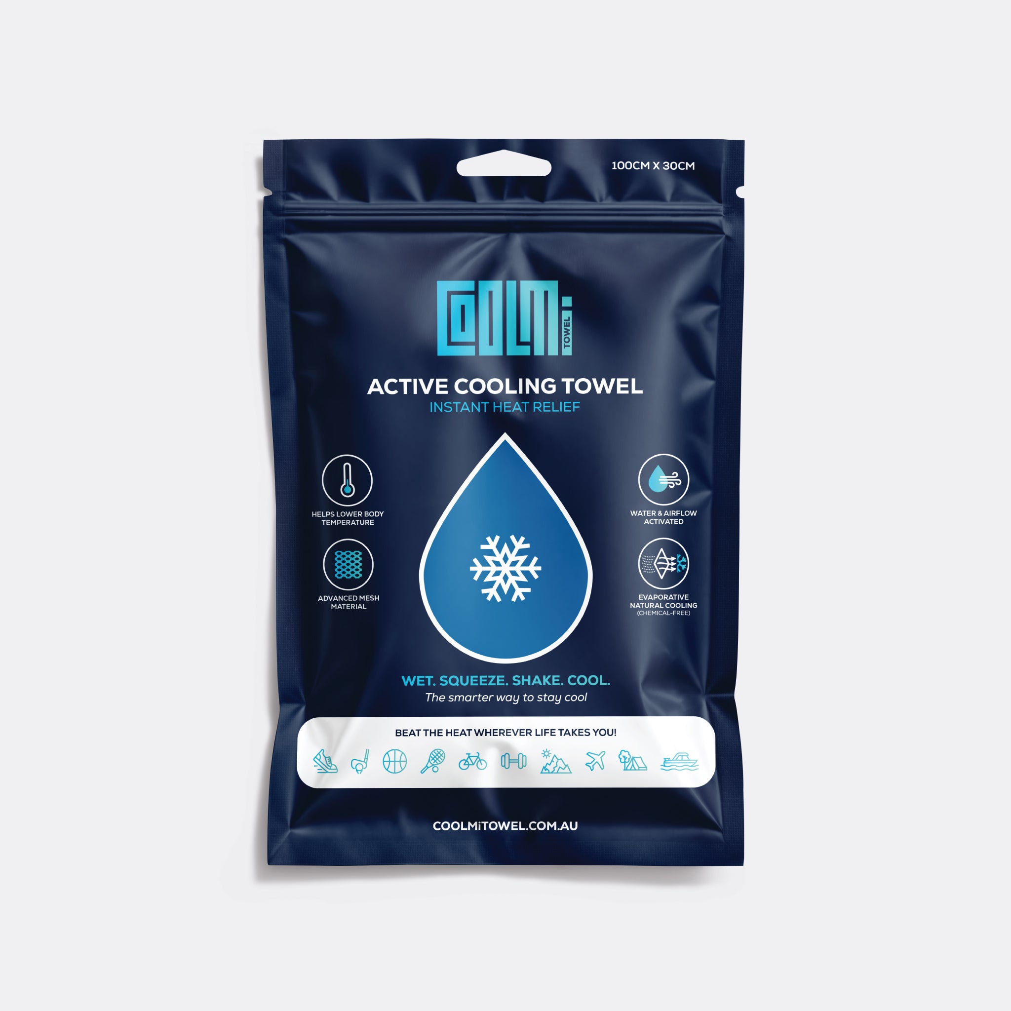 Active Cooling Towel - ROYAL