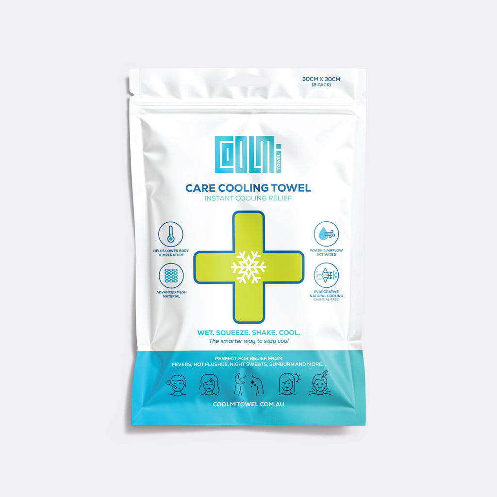Care Cooling Towel - NEON (2 Pack)