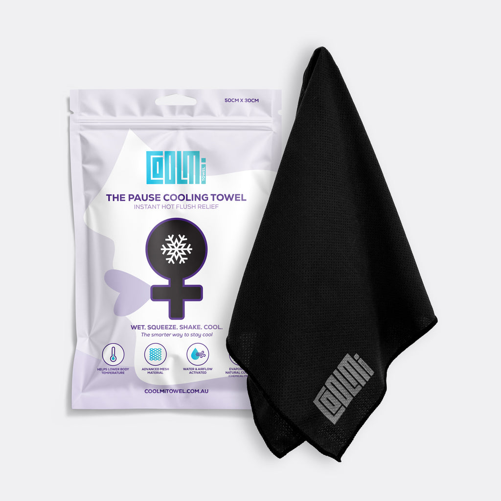 The Pause Cooling Towel - Midnight