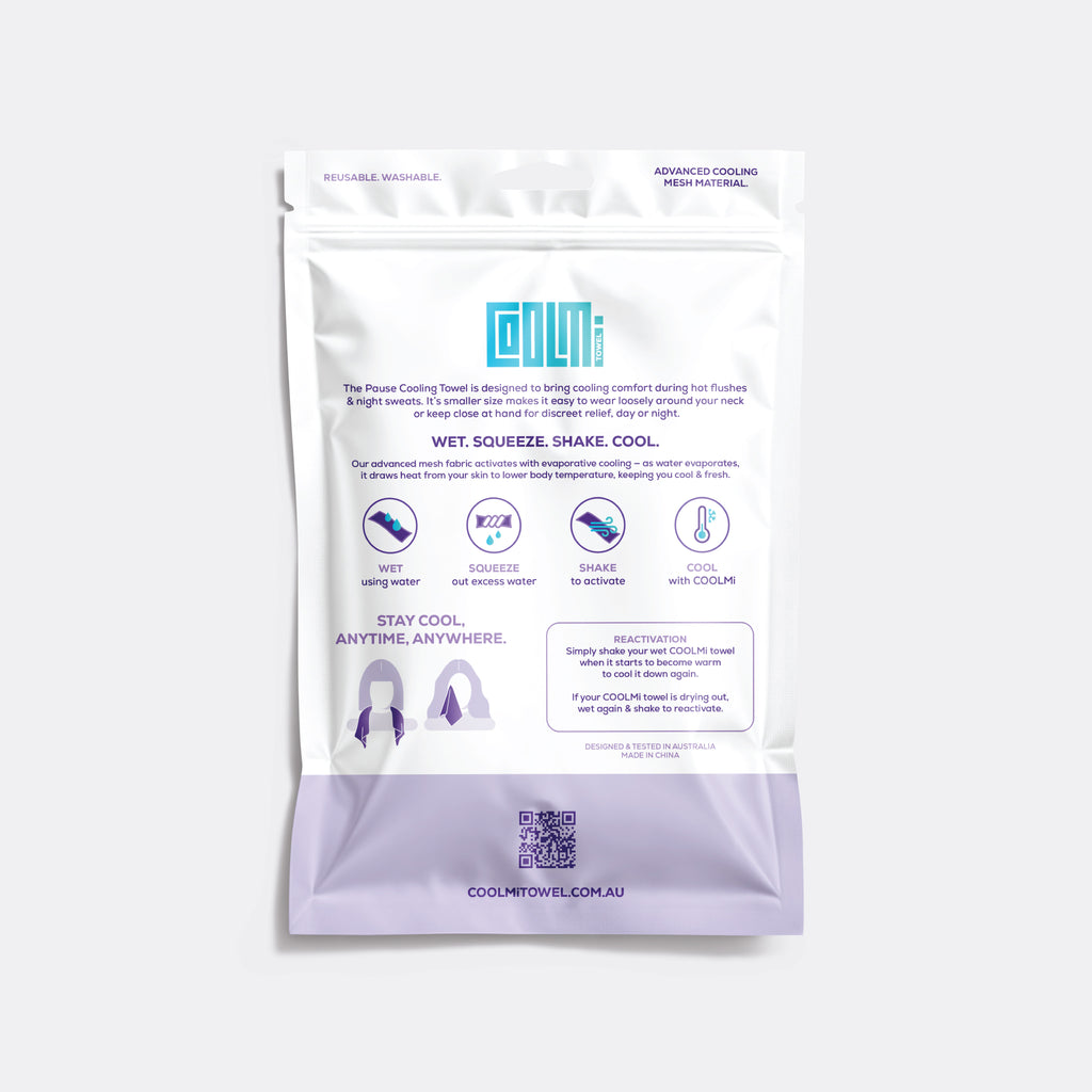 The Pause Cooling Towel - BLOOM