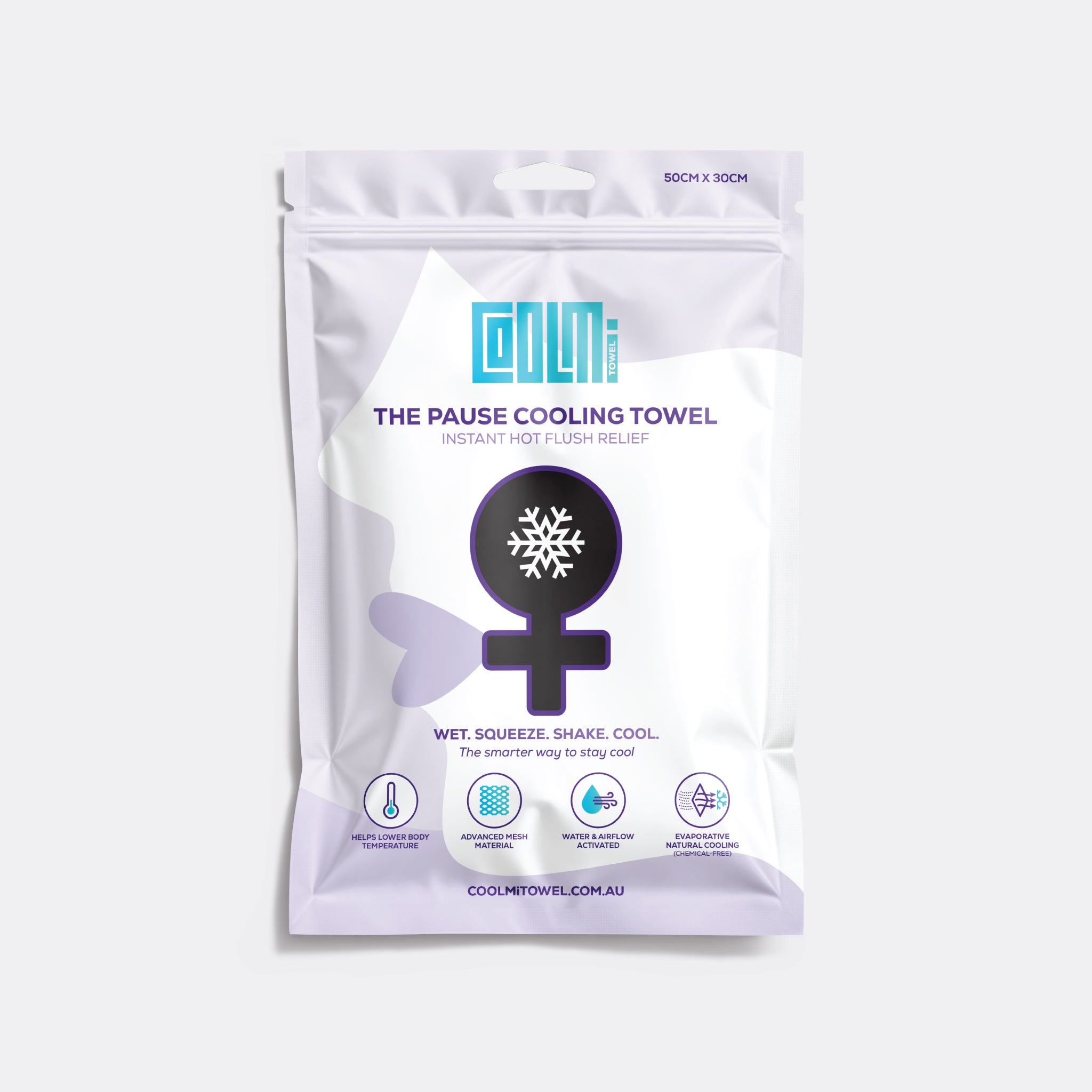 The Pause Cooling Towel - MIDNIGHT