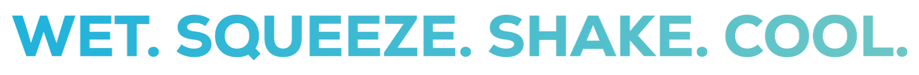 COOLMi Towel - WET. SQUEEZE. SHAKE. COOL.