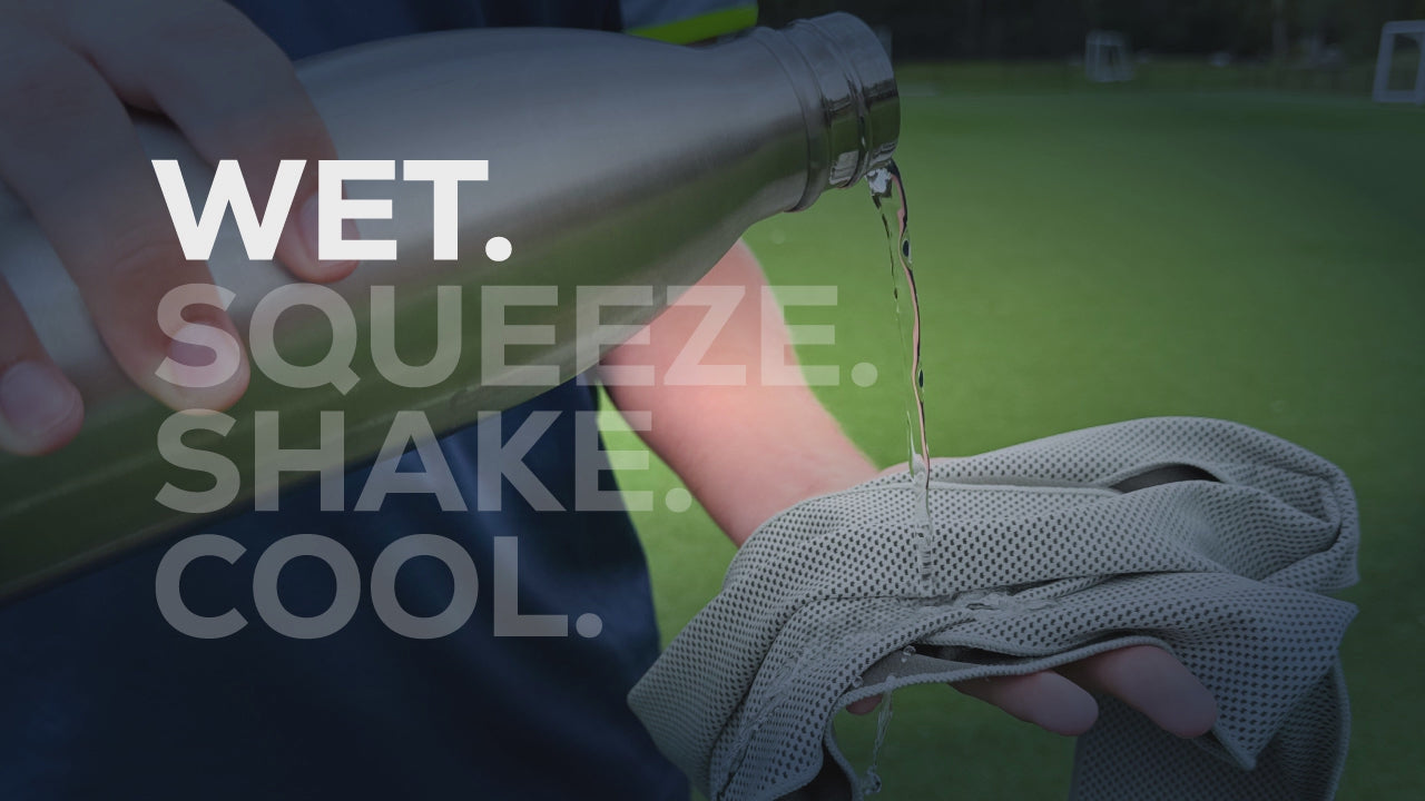 COOLMi Towel - WET. SQUEEZE. SHAKE. COOL.